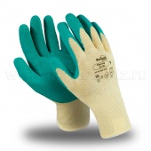 Перчатки Мастер (TL-10) - хлопок+п/э, облив-губчатый латексарт. TL-10