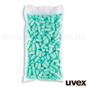 Вкладыши (беруши) для диспенсера uvex Ван-Фит, одноразовые; в упаковке: 200 пар; SNR 31dB, арт. 2112046