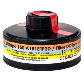 Фильтр противогазовый ДОТпро 150 А1В1Е1Р3D, арт. 1035152
