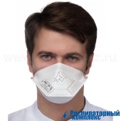 Респиратор Нева-306 FFP3 NR D (без клапана выдоха) пыль, дым, туман, вирусы и бактерии, арт. 34172