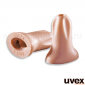 вкладыши противошумные uvex Хай-Ком, одноразовые, бежевые, SNR 24dB