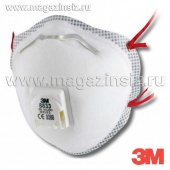 Респиратор 3М 8833 FFP3 R D, до 50 ПДК для защиты от пыли и туманов с клапаном выдоха, арт. 7100010813