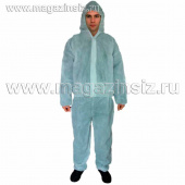 костюм одноразовый каспер (куртка+брюки) 40 г/кв.м