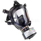 Противогаз гражданский "БРИЗ-3306" ГП-7ПМ (с панорамным стеклом), с коробкой ГП-7КБ