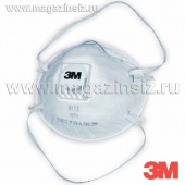 Респиратор 3М 8112 FFP1 NR D, противоаэрозольный "Комфорт", до 4 ПДК (с кл. выдоха), арт. 7100050787