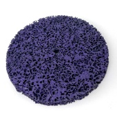 Диск каралловый для снятия ржавчины фиолетовый d 100 мм толщина 13 мм	 фото