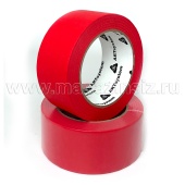 Малярная лента ARTsystem 48мм*40м, 90⁰С, цвет красный фото