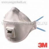 Респиратор 3М 9322+ AURA FFP2 NR D, складной Премиум противоаэрозольный, до 12 ПДК (с кл. выдоха), арт. 7100004175