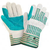 Перчатки Докер спилковые комбинированные утепленные