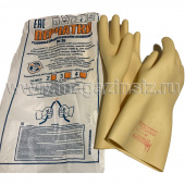 Перчатки диэлектрические латексные бесшовные, арт. 2633003