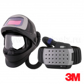 547715 Щиток защитный сварщика 3M Speedglas 9100 FX AIR со светофильтром SG 9100X и блоком ADFLO, арт. 7000044613