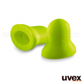 чашечки сменные для вкладышей противошумных uvex Иксакт-Фит, одноразовые, лайм, в упаковке 5 пар; SN, арт. 2124002