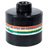 Фильтр противогазовый ДОТпро 600+ А2B2E2K2AXP3D, арт. 1035168