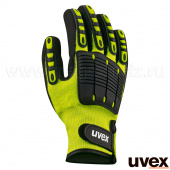 перчатки uvex Импакт 1; покрытие: нитрил; основа: полиэтилен / стекловолокно / нейлон, р. 7-11