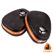 6510 Фильтр противогазовый Jeta Safety А1 для защиты от органических газов и паров, арт. JTS6510