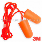 Противошумные вкладыши (беруши) 3М 1110 на шнурке , арт. 7000033188