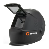 Маска сварщика хамелеон TECMEN ADF110L Черная (С откидывающимся светофильтром), арт. 100593146