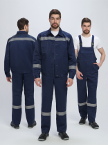 Костюм Лигор-2 СОП (тк.Смесовая,210) п/к, т.синий