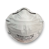 ВМ 8101 FFP1 NR D, полумаска фильтрующая для защиты от аэрозолей, чашеобразная, без клапана выдоха, 480 шт/ящ