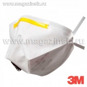 Респиратор 3М К111P FFP1 NR D, складной противоаэрозольный, до 4 ПДК (с клапаном выдоха), арт. 7000039797
