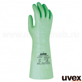 перчатки uvex РубифлексS NB35S, покрытие: нитрил, 100%, подкладка: 100%ХЛ, длина - 35см, р. 8-11